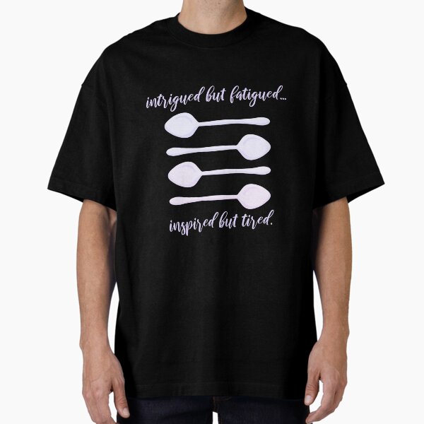 Item preview, Intrigued But Fatigued, Inspired But Tired (Spoonie, Lavender) designed and sold by KelseyLovelle.