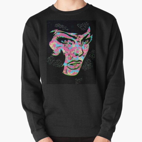 Pierced Pullover Sweatshirt