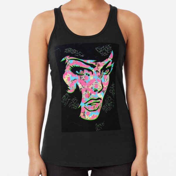 Pierced Racerback Tank Top