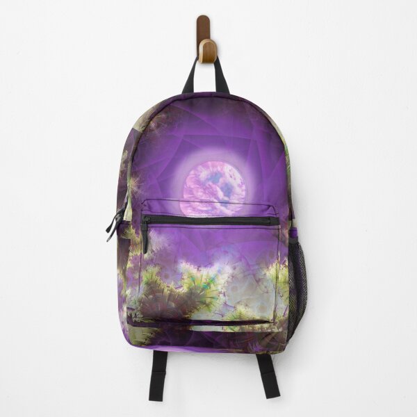 Item preview, Lavender Moon otherworldly garden at night designed and sold by Glimmersmith.