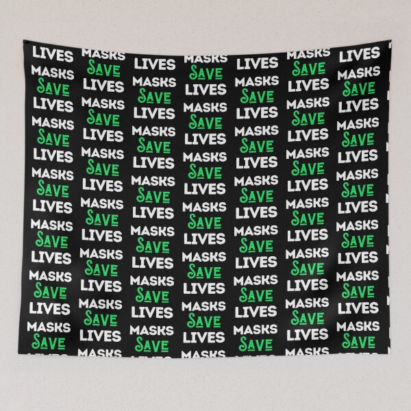Item preview, Masks Save Lives designed and sold by 2MdesignStore.