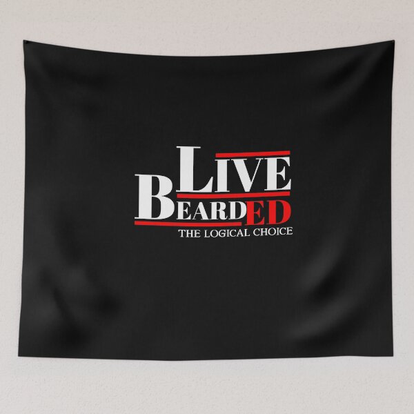 Item preview, Live Bearded designed and sold by thebearderhood.