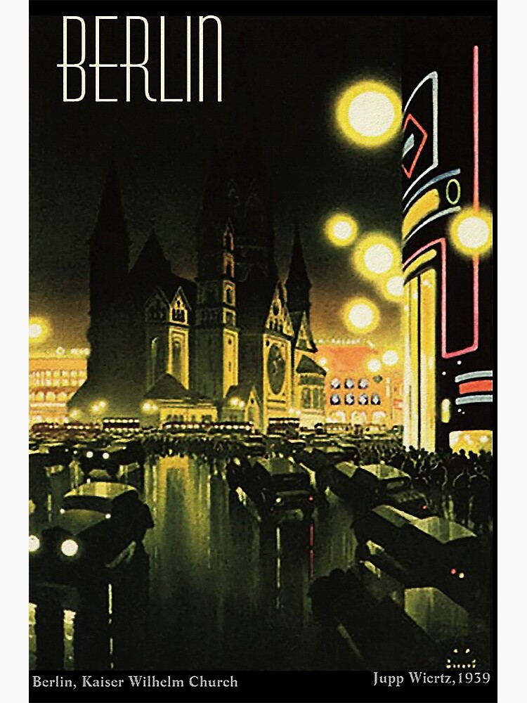 Kaiser Wilhelm Church ...Berlin at night, by Jupp Wiertz by edsimoneit