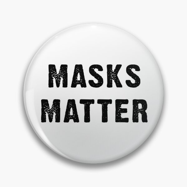 Item preview, Masks Matter in black designed and sold by Estalon.