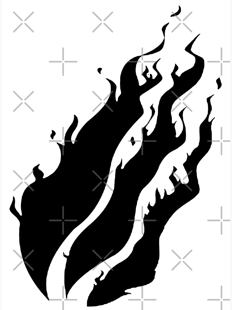 Black Prestonplayz Fire Flames Greeting Card By Stinkpad Redbubble - pullover hoodie fire logo line prestonplayz roblox