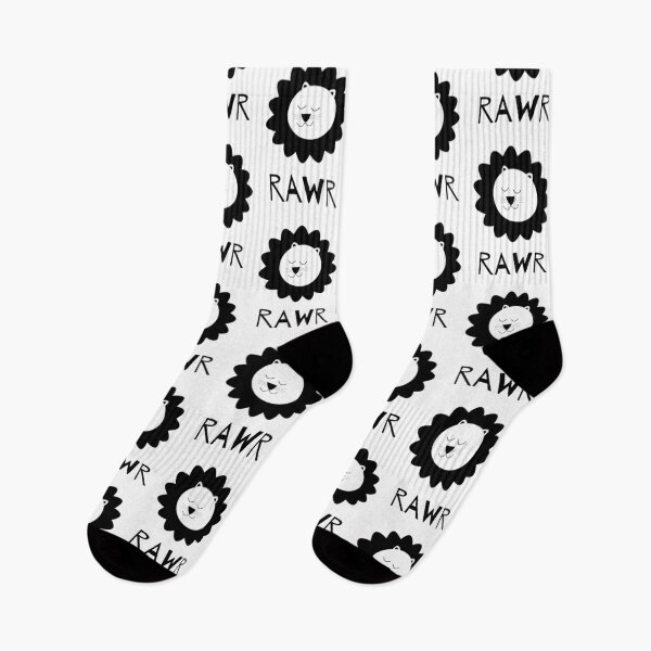 Item preview, Lion: Rawr (in black and white) designed and sold by kierkegaard.