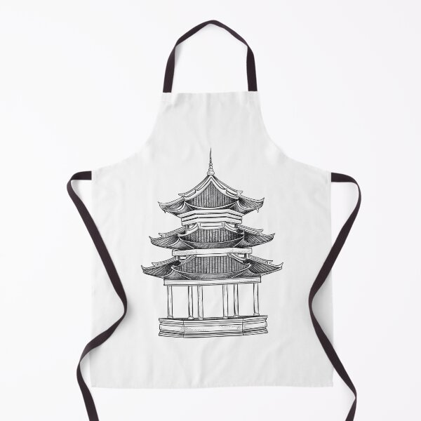 Item preview, Japanese temple designed and sold by Sasha-Arts.