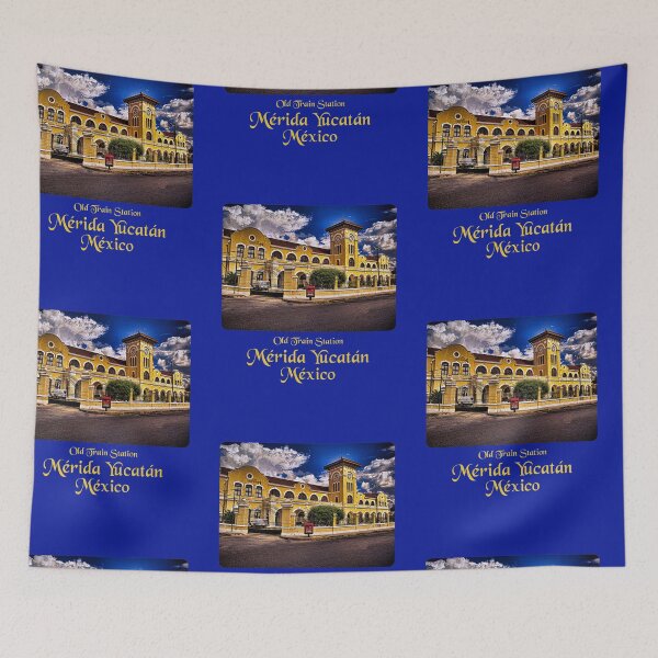 Item preview, Old Train Station Merida Mexico designed and sold by joseech.