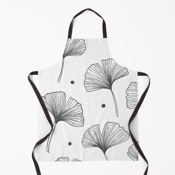 Item preview, Black ginkgos designed and sold by mischellero.