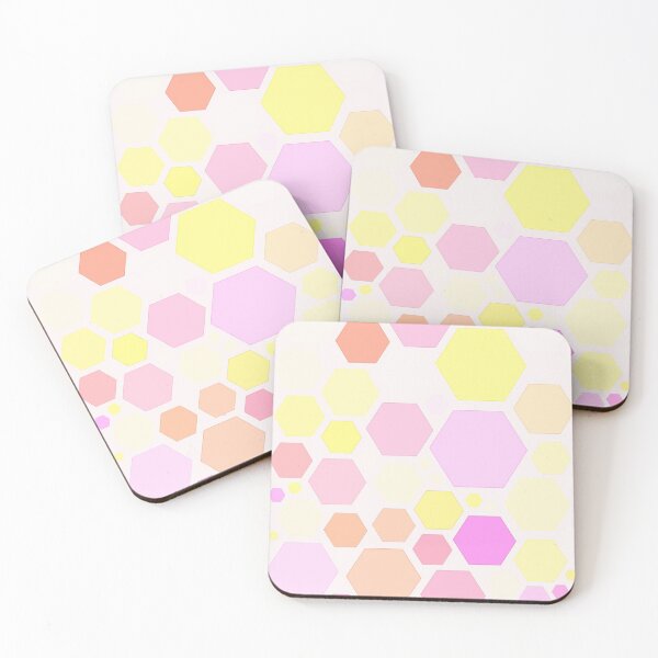 Item preview, Abstract hexagons designed and sold by Artpatriot.
