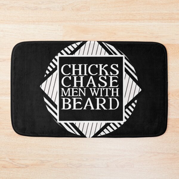 Item preview, Chicks Chase Men With Beard designed and sold by thebearderhood.