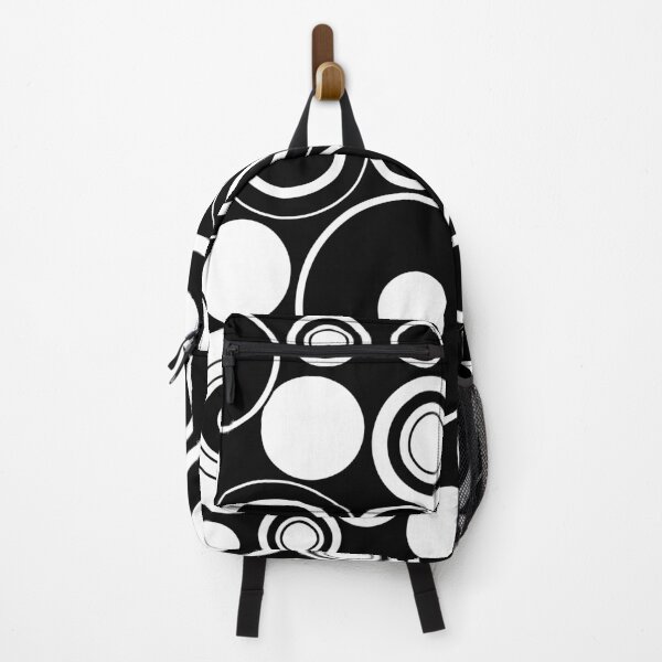 Item preview, abstract geometric monochrome circle design designed and sold by pauloneill-art.