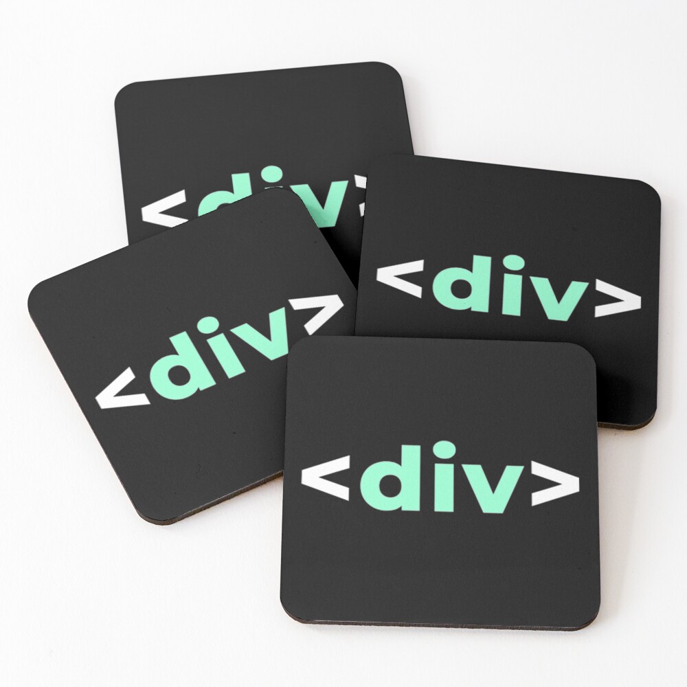 Item preview, Coasters (Set of 4) designed and sold by GeekStop.