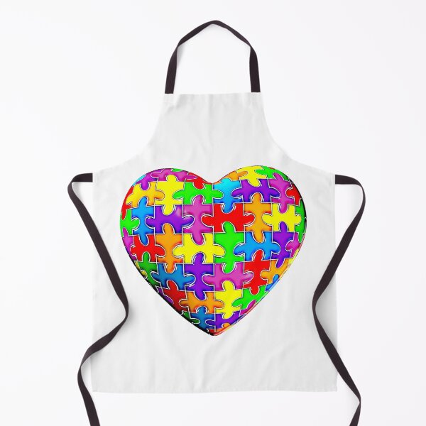 Item preview, Autism awareness puzzle heart designed and sold by bmgdesigns.