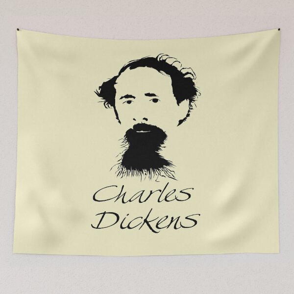 Artikelvorschau, Charles Dickens entworfen und verkauft von The Dead Writers Circle.