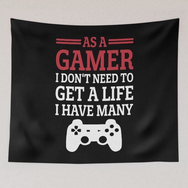 Artikelvorschau, I dont need to get a live i have many gamer zocken entworfen und verkauft von desislogn.