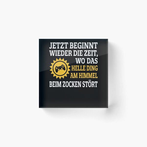 Item preview, Sunshine Gamen Zocken gaming gift idea designed and sold by desislogn.