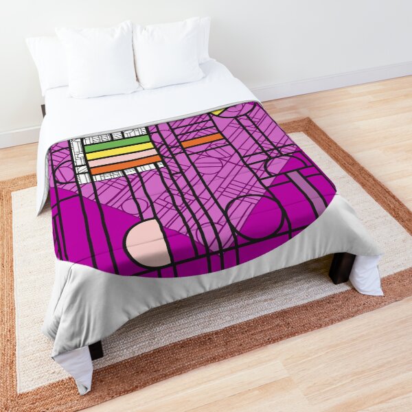Circular Blockwork Comforter