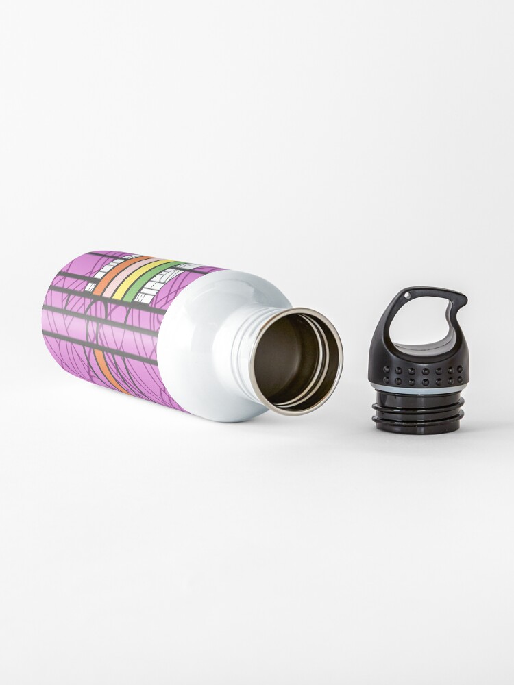 Alternate view of Circular Blockwork Water Bottle