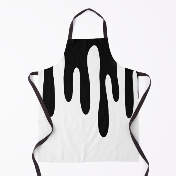 Item preview, Drippin’ Gooey Slime Black and White Graphic Pattern designed and sold by MythicalMandala.