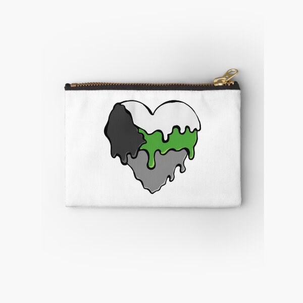 Item preview, Demiromantic Pride Slime Heart designed and sold by Mackongoo.