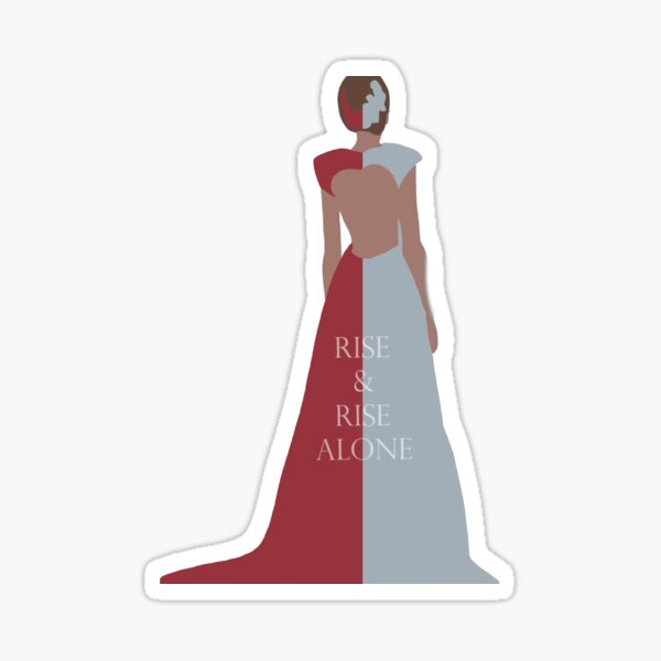 "Red Queen" Sticker for Sale by KodiSkye Redbubble