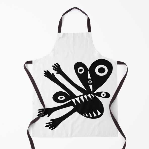 Item preview, Graphic Black and White Surreal Abstract Expression designed and sold by MythicalMandala.