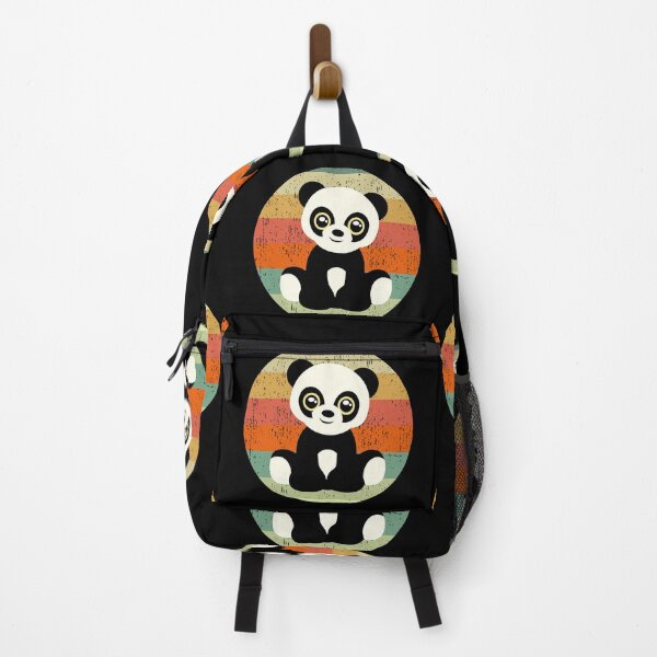 Item preview, Retro Baby Panda Bear- Vintage Style Baby Panda Bear - Baby Panda designed and sold by TeesForNerds.