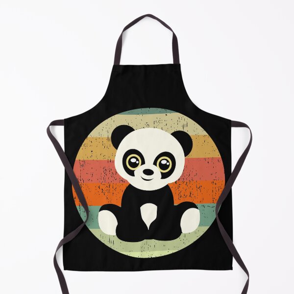 Item preview, Retro Baby Panda Bear- Vintage Style Baby Panda Bear - Baby Panda designed and sold by TeesForNerds.