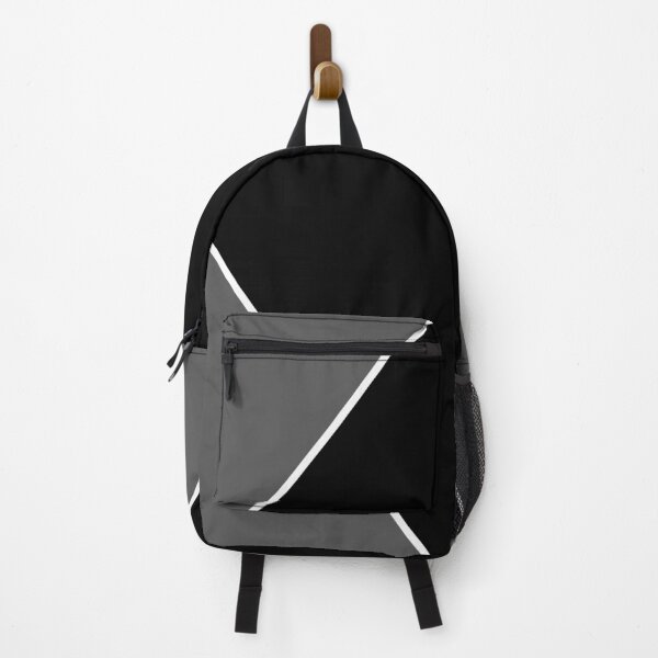 Item preview, Grayscale Stripe Backpack designed and sold by inatorinator.