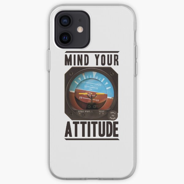 Cuidado con tu actitud Funda blanda para iPhone