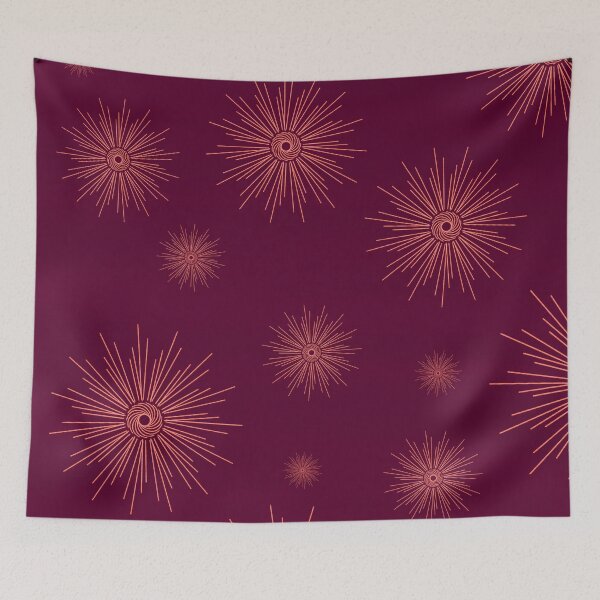 Item preview, ruby red stars designed and sold by alisonbbentley.