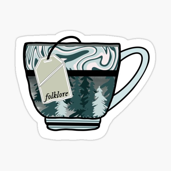 Taylor Swift Tea Sticker