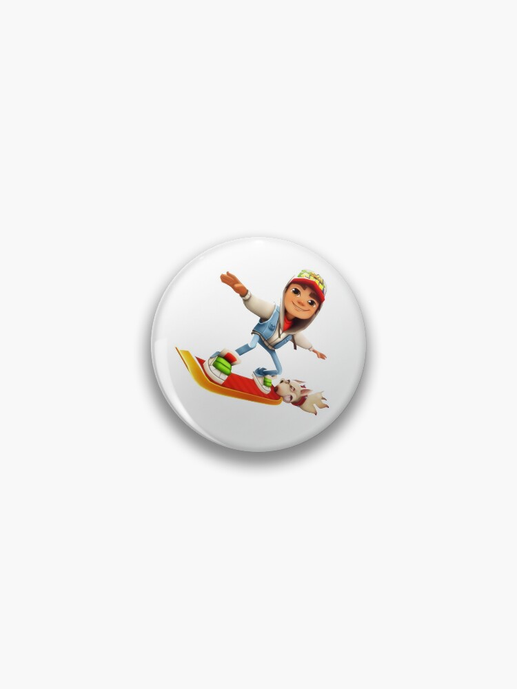 Retro Badge Subway Surfers Jake - Subway Surfers - Pin