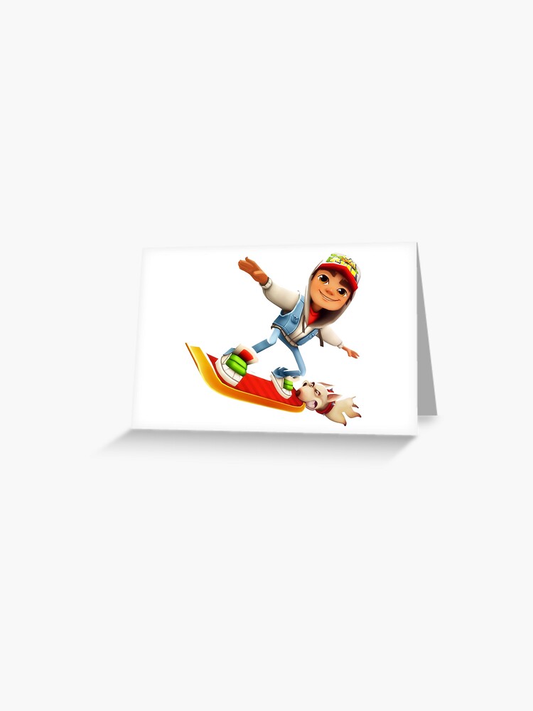 Jake from the game Subway Surfers Greeting Card for Sale by Mirosi-S