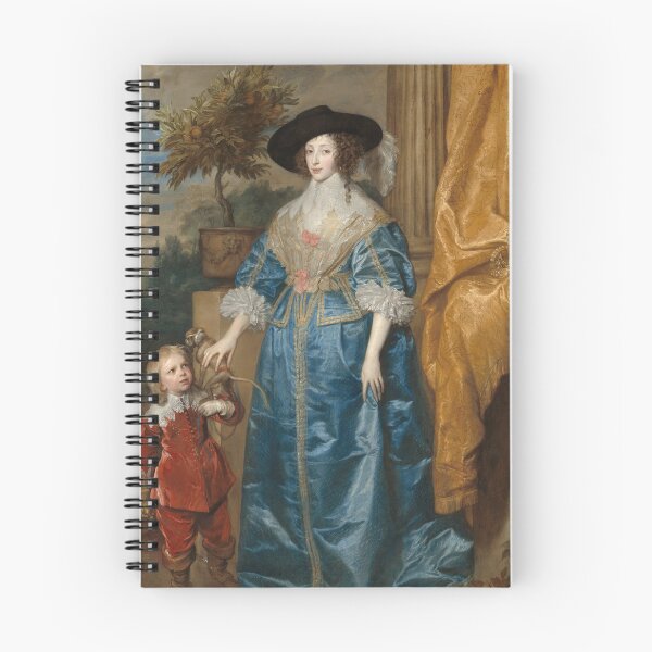 Item preview, Queen Henrietta Maria with Sir Jeffrey Hudson - 1633 designed and sold by warishellstore.