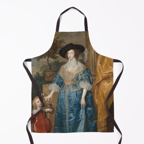 Item preview, Queen Henrietta Maria with Sir Jeffrey Hudson - 1633 designed and sold by warishellstore.
