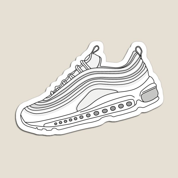 air max 97 drawing