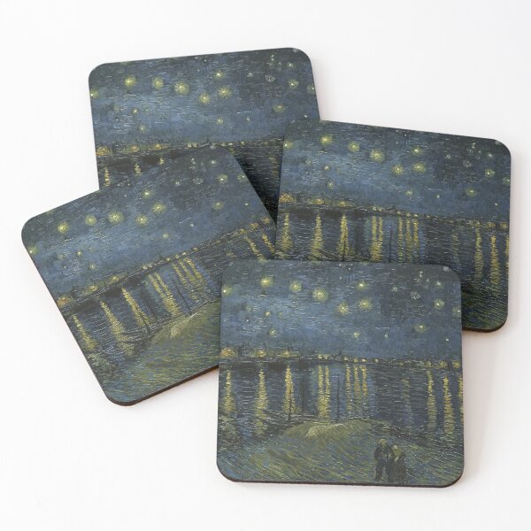 Item preview, Starry Night on the Rhone - Vincent van Gogh - 1888 designed and sold by warishellstore.