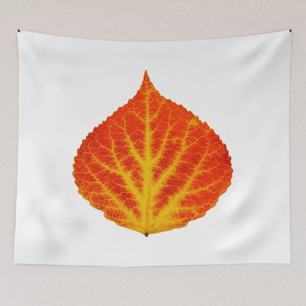 Item preview, Red & Yellow Aspen Leaf #10 All-Over designed and sold by GobaFineArts.