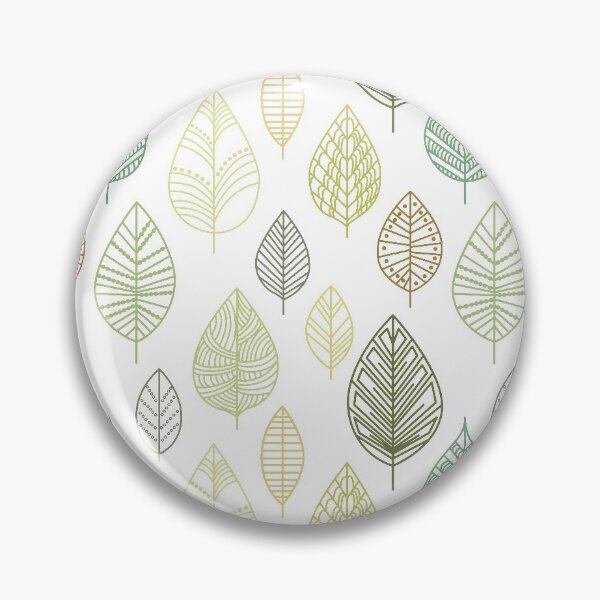 Item preview, Green Leaves Cute Pattern designed and sold by mischellero.
