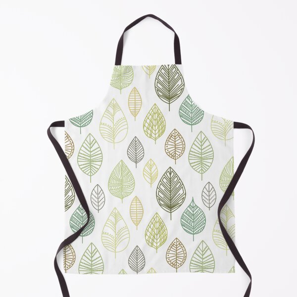 Item preview, Green Leaves Cute Pattern designed and sold by mischellero.