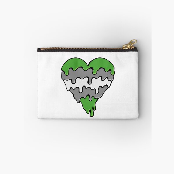 Item preview, Grayromantic Pride Slime Heart designed and sold by Mackongoo.