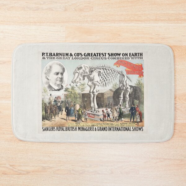 Item preview, Great Jumbo’s Skeleton - P.T. Barnum Circus Poster designed and sold by warishellstore.
