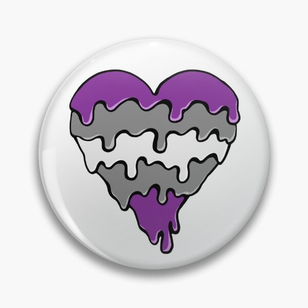 Artikelvorschau, Graysexual Pride Slime Heart entworfen und verkauft von Mackongoo.