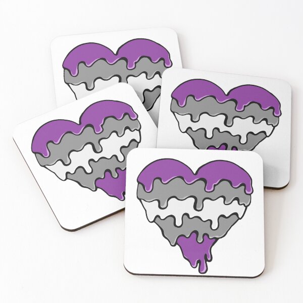 Item preview, Graysexual Pride Slime Heart designed and sold by Mackongoo.