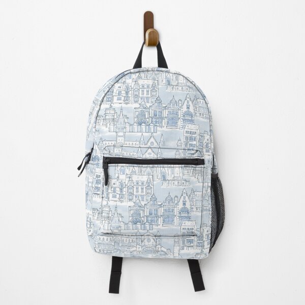 Item preview, Dunkirk Scenic Blue on Light Blue designed and sold by Sharilea.