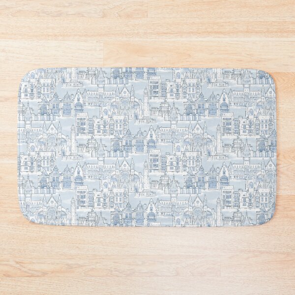 Item preview, Dunkirk Scenic Blue on Light Blue designed and sold by Sharilea.