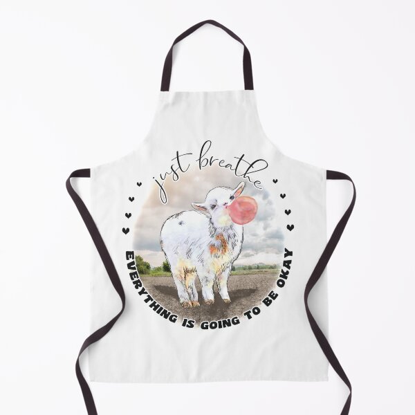 Item preview, Cute Baby Goat Bubblegum Just Breathe designed and sold by IconicTee.