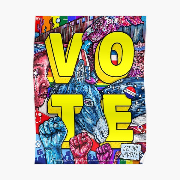 Vote | Maxfield Bala Poster